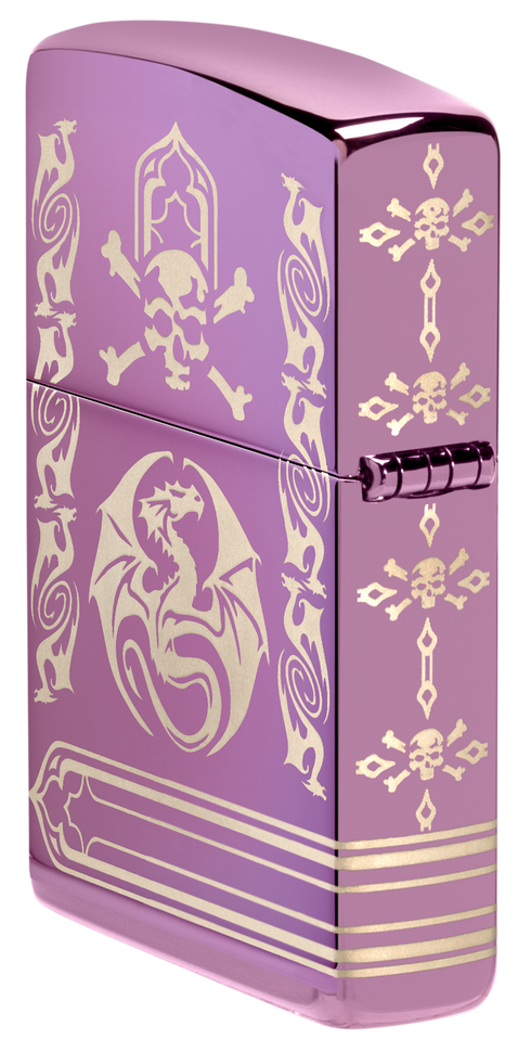 Zippo vžigalnik 48574 Anne Stokes Dragon & Skull