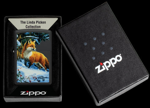Zippo vžigalnik 48596 Linda Picken, Fox