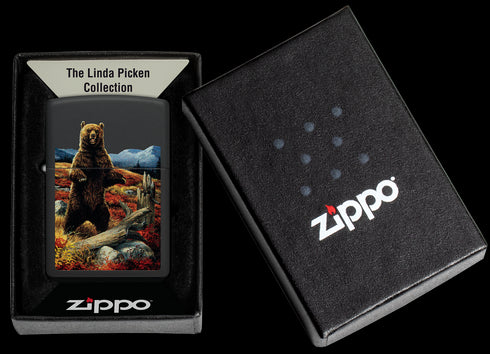 Zippo vžigalnik 48597 Linda Picken, Bear