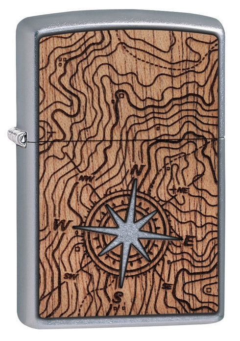 Zippo vžigalnik 49055 Woodchuck Compass