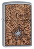 Zippo vžigalnik 49055 Woodchuck Compass