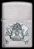 Zippo vžigalnik 49293 Card Skull Emblem