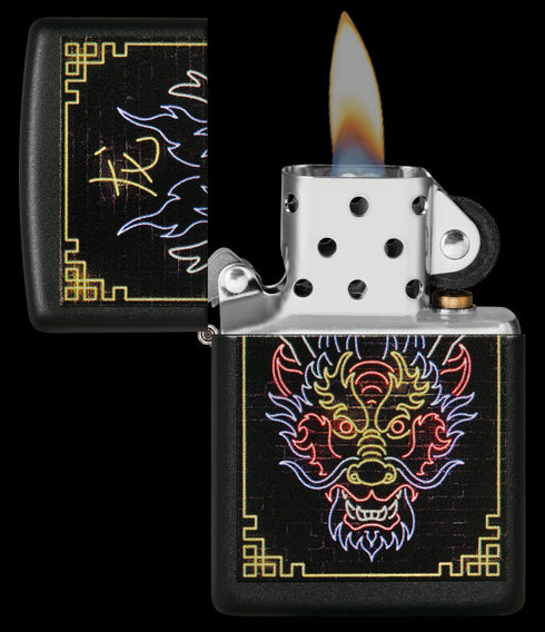 Zippo vžigalnik 49396 Neon Dragon