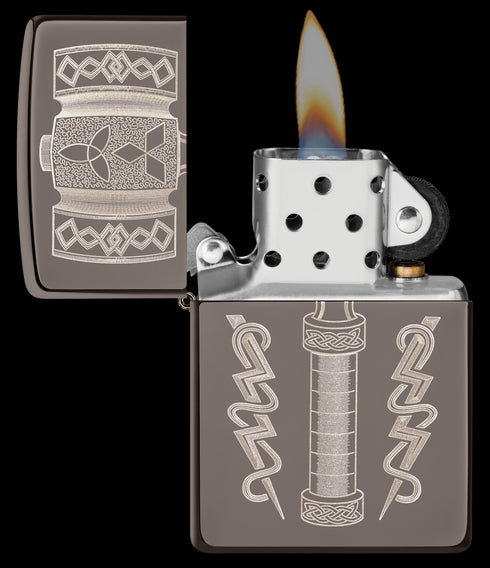 Zippo vžigalnik 49404 Thor's Hammer