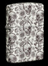Zippo vžigalnik 49458 Skulls & Flowers, Glow in the Dark