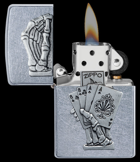Zippo vžigalnik 49536 Dead Man's Hand