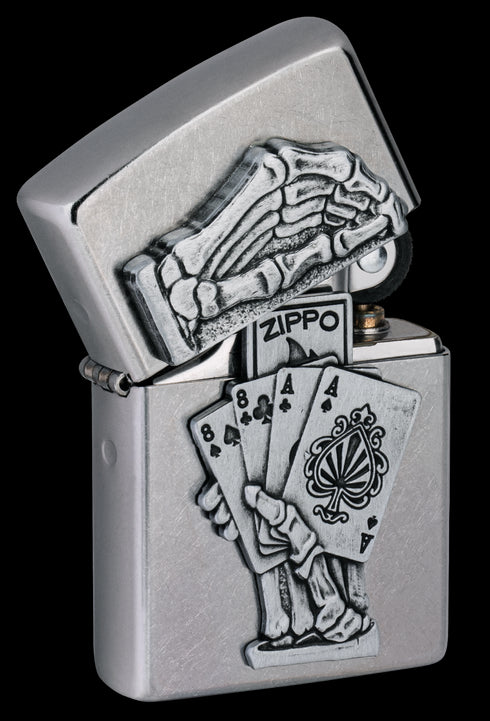 Zippo vžigalnik 49536 Dead Man's Hand