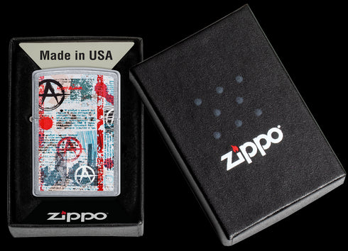 Zippo vžigalnik 49662 Anarchy