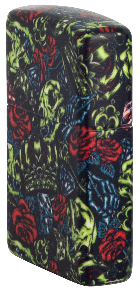 Zippo vžigalnik 49696 Skull Crown