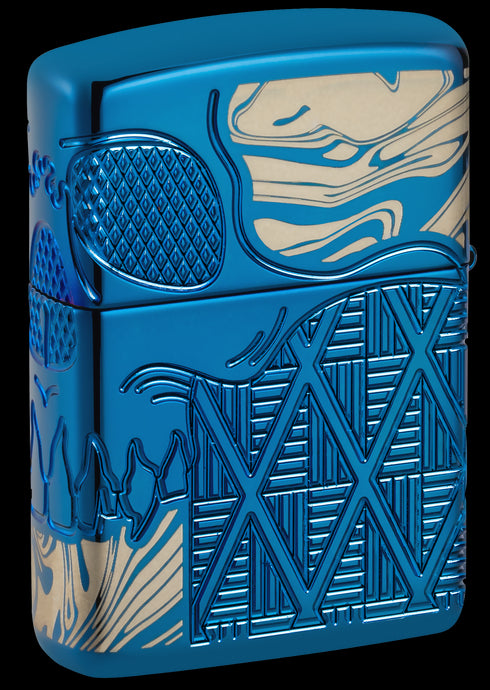 Zippo vžigalnik 49705 Armor Skull