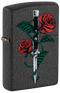 Zippo vžigalnik 49778 Rose Dagger Tattoo