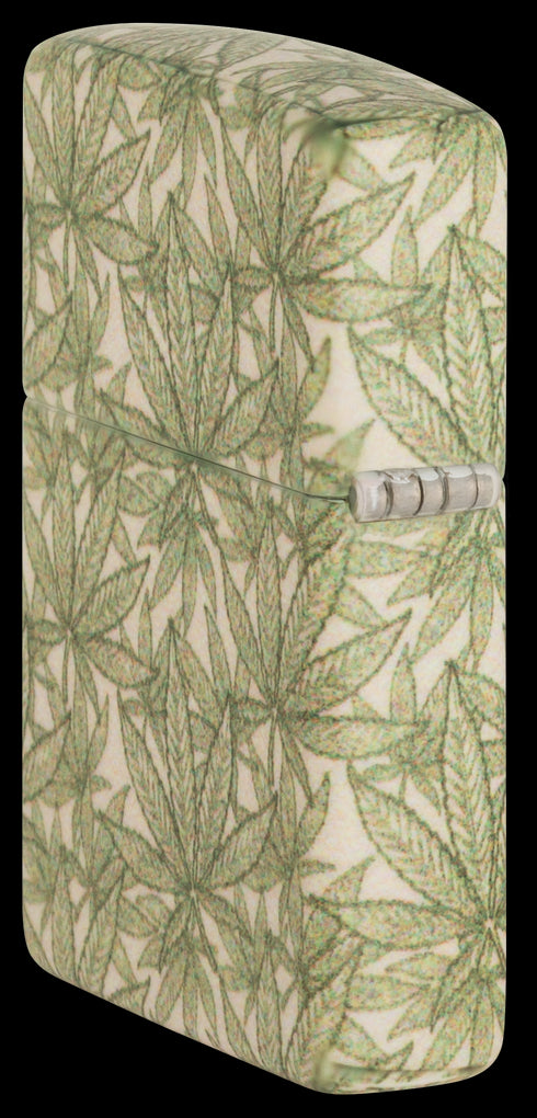 Zippo vžigalnik 49804 Green Cannabis