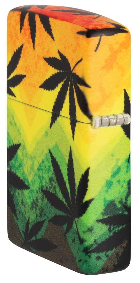 Zippo vžigalnik 49806 Rasta Cannabis