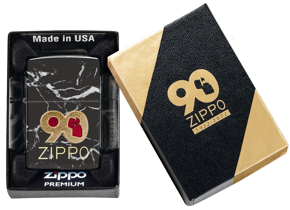 Zippo vžigalnik 49864 Zippo 90th Anniversary
