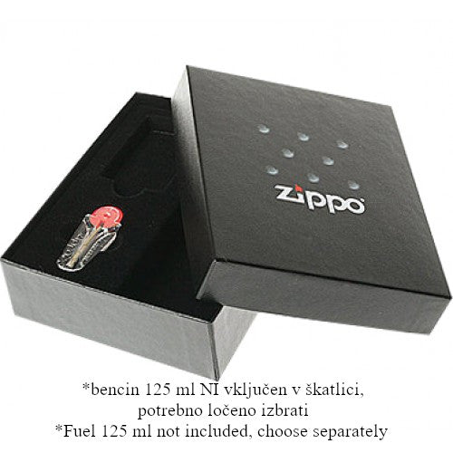 Zippo 50DR Darilna škatlica s kresilnim kamnom (bencin 125ml kupi ločeno)