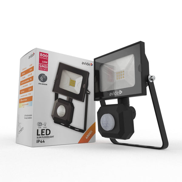 Avide 08984 Reflektor s senzorjem SMD LED 10W NW  800 lm