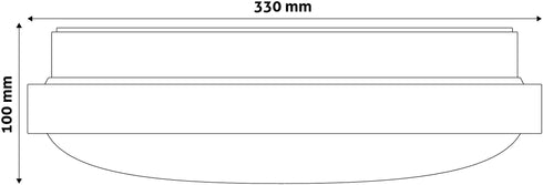Avide 288825 Stropna svetilka Cordelia LED 18W NW 1600 lm