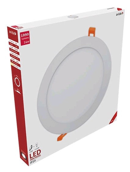 Avide 913063 Vgradna stropna svetilka LED 24W WW 1990 lm