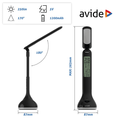 Avide 287804 Namizna svetilka Calendar LED RGB 4W NW 250 lm