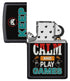 Zippo vžigalnik 60.005.129 Keep Calm Gamer