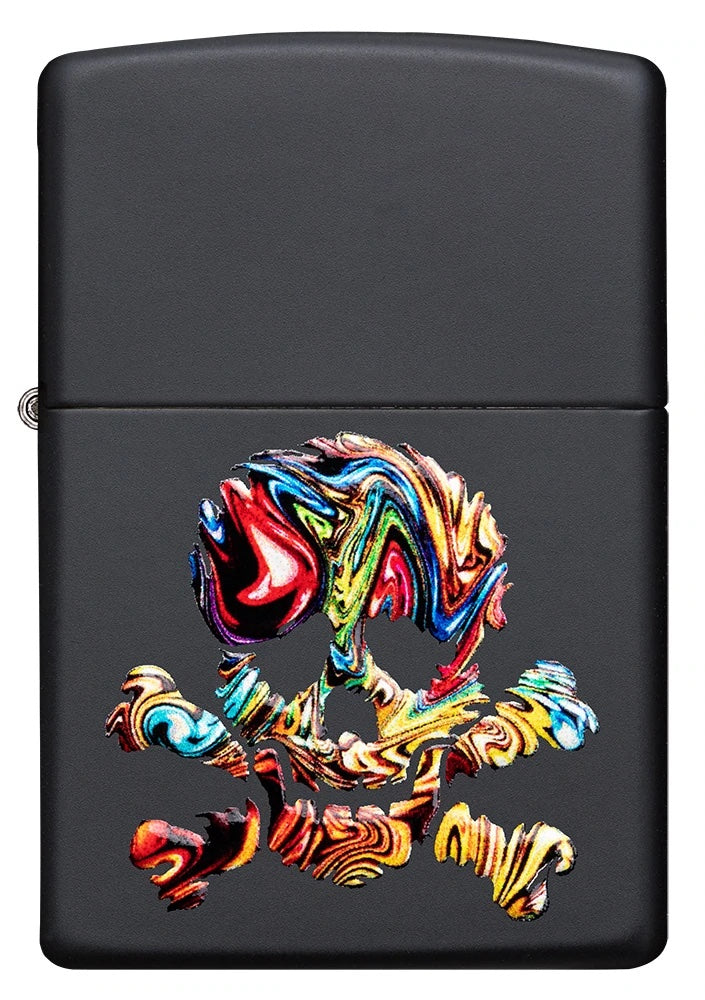 Zippo vžigalnik 49187 3D Skull