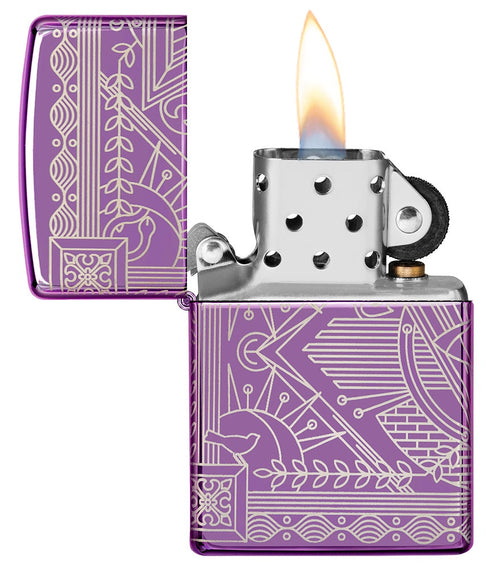 Zippo vžigalnik 60.005.340 Hyper Patiche Design
