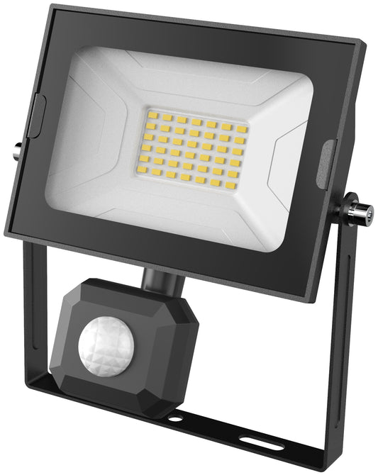 Avide 909028 SMD LED Reflektor Slim s senzorjem gibanja 30W NW 2250 lm
