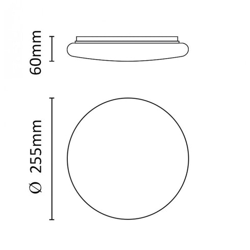 Asalite ASAL0182 Stropna svetilka Kate LED 12W 4000K 900 lm