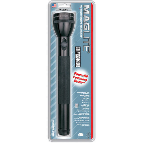 Maglite S4C016 Baterijska svetilka 4x C črna