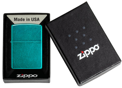 Zippo 24004 vžigalnik Candy Teal Matte