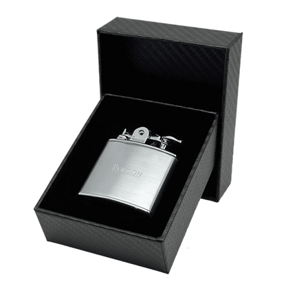 Vžigalnik Ronson 102001 plinski Nostalgia Jet Flame, Satin Chrome