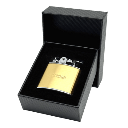 Vžigalnik Ronson 102002 plinski Jet Flame Nostalgia, Gold Satin