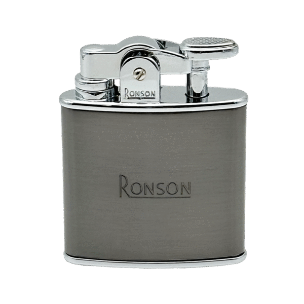 Vžigalnik Ronson 102003 plinski Nostalgia Jet Flame, Gun Metal Satin