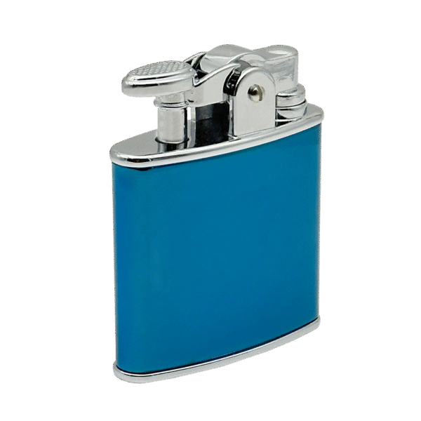Vžigalnik Ronson 102004 plinski Nostalgia Jet Flame, Blue Ice