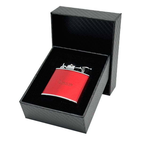 Vžigalnik Ronson 102005 plinski Nostalgia Jet Flame, Red