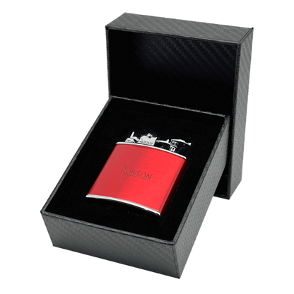 Vžigalnik Ronson 102005 plinski Nostalgia Jet Flame, Red
