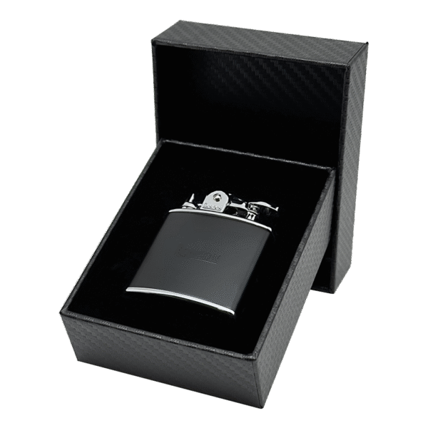 Vžigalnik Ronson 102006 plinski Nostalgia Jet Flame, Black