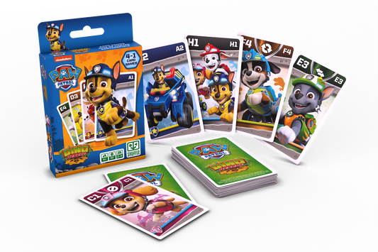 Cartamundi 108463992 Karte 4v1: Tačke na patrulji / Paw Patrol