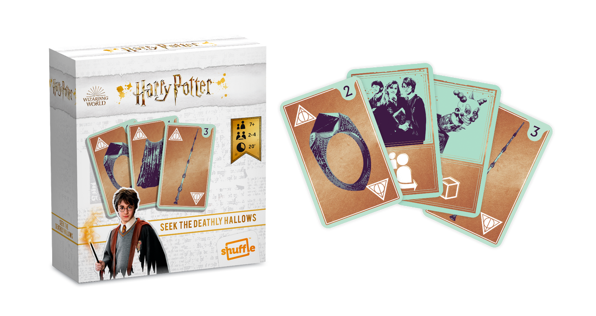 Cartamundi 108586992 Igra s kartami Harry Potter: Iskanje Svetinje Smrti