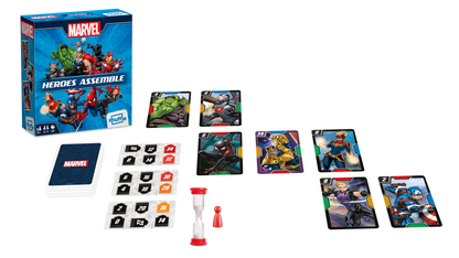Cartamundi 108684992 Igra s kartami Marvel Heroji, Zbor!