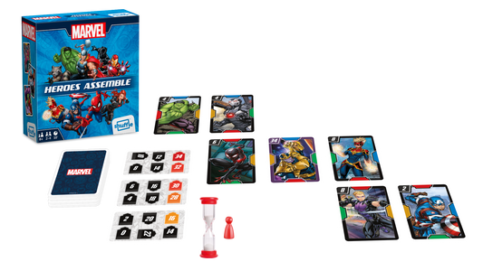 Cartamundi 108684992 Igra s kartami Marvel Heroji, Zbor!