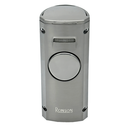 Ronson 110002 Vžigalnik plinski Jet Flame Volcano grafit