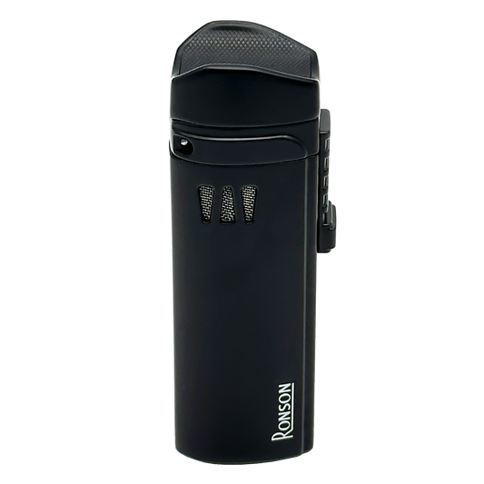 Ronson 111002 Vžigalnik plinski  Jet Flame Mistral črn