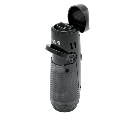 Ronson  117002 Vžigalnik plinski Jet Flame Bora siv/črn