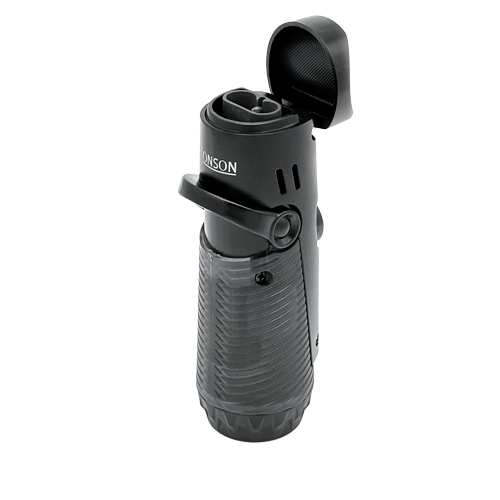 Ronson  117002 Vžigalnik plinski Jet Flame Bora siv/črn