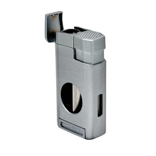 Vžigalnik Ronson 118001 za cigare plinski Jet Flame Thunder, Chrome