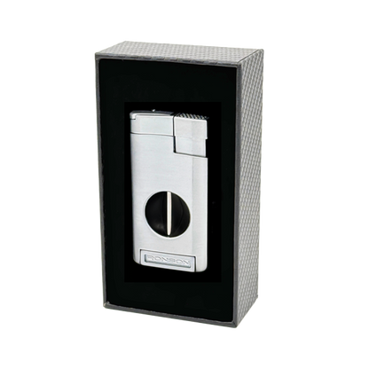 Vžigalnik Ronson 118001 za cigare plinski Jet Flame Thunder, Chrome
