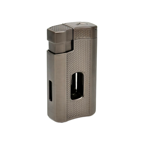 Vžigalnik Ronson 118003 za cigare plinski Jet Flame Thunder, Gun Metal