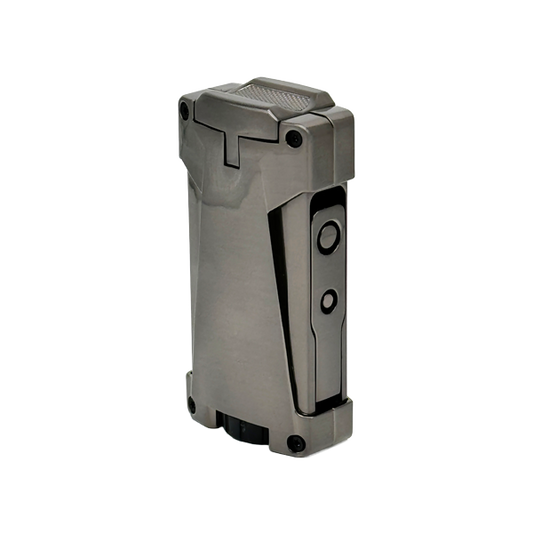 Vžigalnik Ronson 119002 za cigare plinski Jet Flame Hurricane, Gun Metal