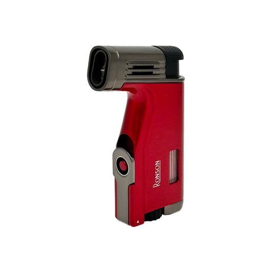 Gorilnik Ronson 120003 plinski Jet Flame Breeze, Red